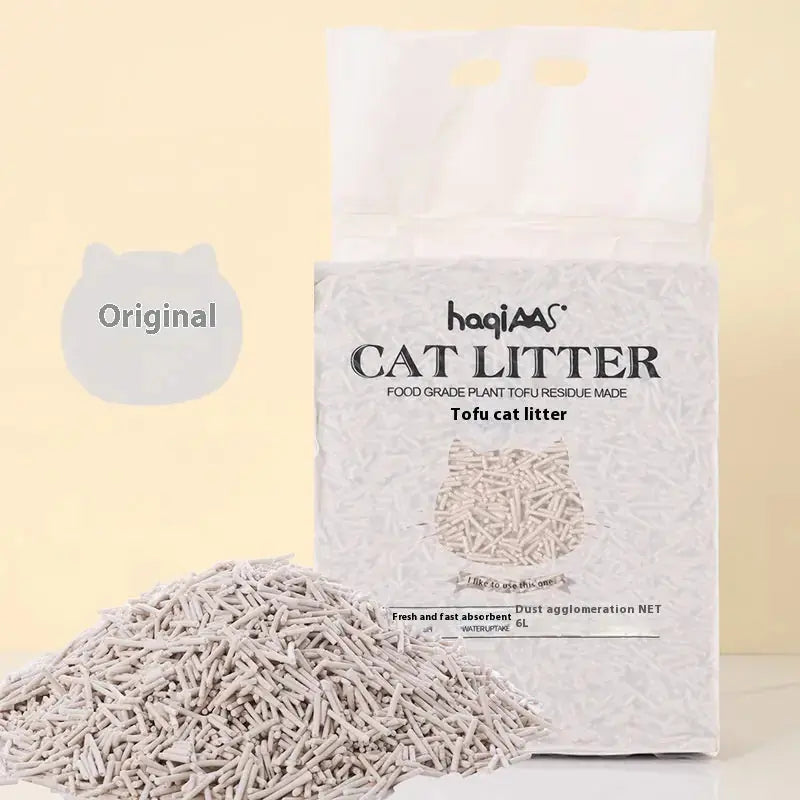 Original Tofu Cat Litter 6L Green Tea Mixed Plant Meifu Market