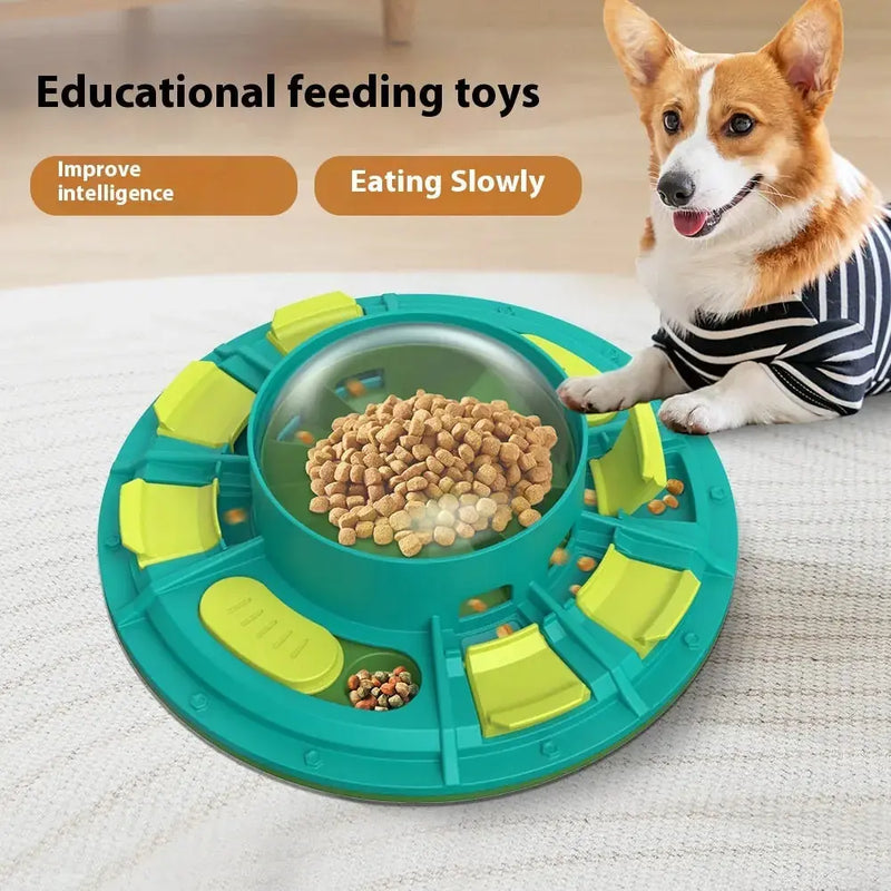 Interactive Dog Puzzle Toy For IQ Improvement And Slow Feeding Suitable For All Sizes Pets Nutritious Diet-Friendly Non-Electric Plastic Pets Game Pet Products Meifu Market