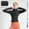 quick-dry yoga jacket | slim fit workout jacket | moisture wicking sports top | energy saving