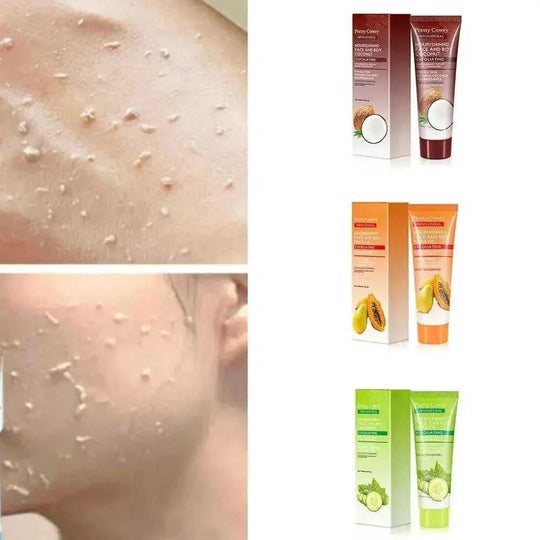 deep pore cleansing gel | gentle exfoliating cream | 100ml facial scrub | ultrasonic cleaning