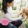 Dog Treat Pouch - Training Bag Waist Pack with Silicone Storage Pink - styled wilderdog dog training treat pouch photo