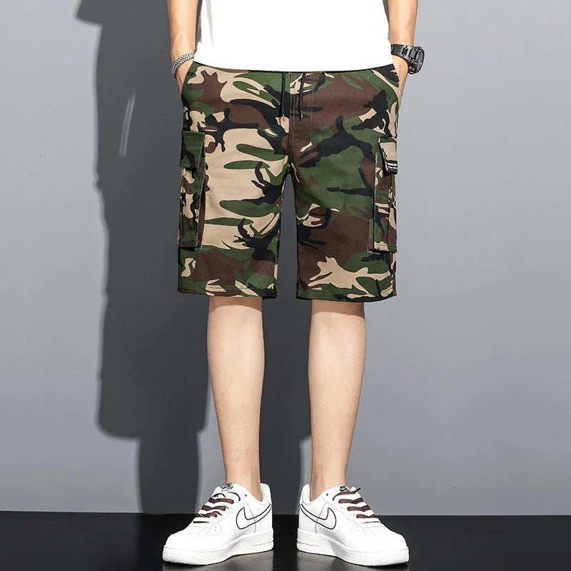 summer camouflage shorts | 5-point workwear shorts | breathable fabric shorts | ultrasonic cleaning