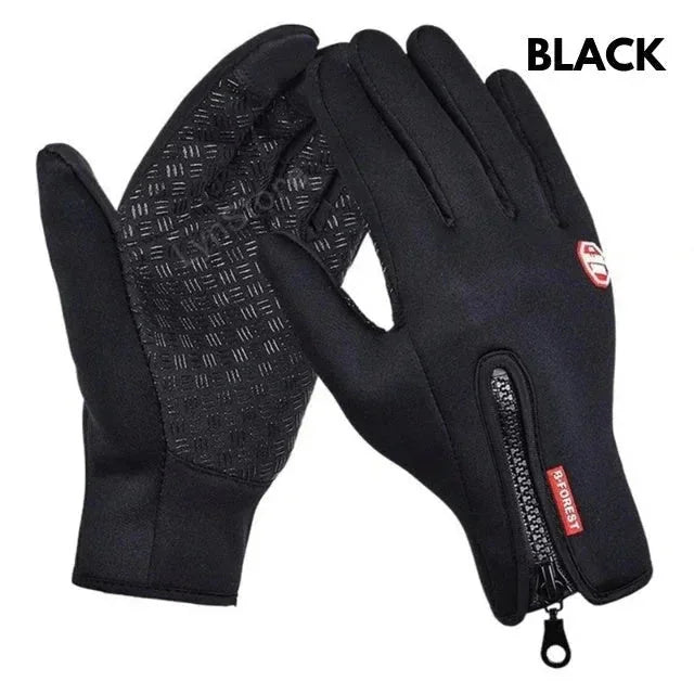 touch screen motorcycle gloves | waterproof winter riding gloves | thermal fleece lining gloves | energy saving