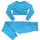 Seamless Knitted Dot Yoga Suit For Women Meifu Market