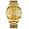 sapphire crystal glass | 100m water resistance | stainless steel bracelet | ultrasonic cleaning