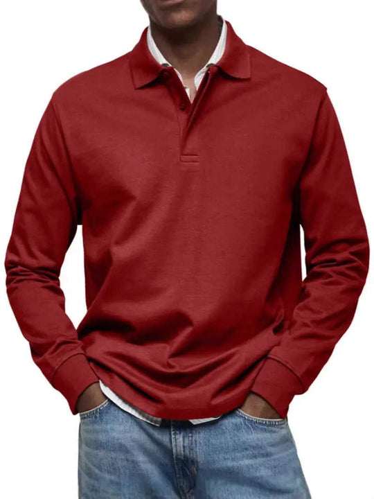 Men's Casual All-matching Long Sleeve Button Shirt XXL - packaging and presentation