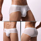 Men's Large Mesh Low Waist Wide Belt Briefs Meifu Market