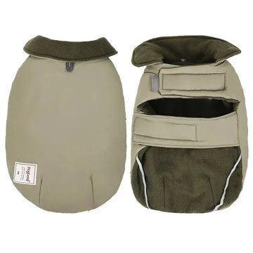 cold-proof dog vest | cotton-padded turtleneck sweater | solid color pet clothes | energy saving