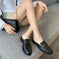 waterproof leather flats | lightweight walking shoes | breathable mesh lining | ultrasonic cleaning