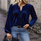 Casual Temperament Commute Button Long Sleeve Top Women's Clothing Meifu Market