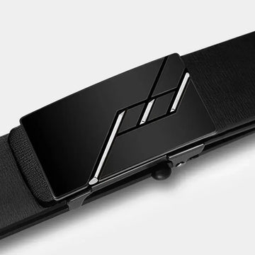 Automatic Leather Buckle Cowhide Casual Business Men's Pant Belt Meifu Market