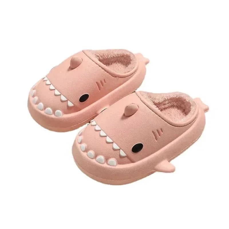 waterproof kids slippers | fleece-lined indoor shoes | non-slip sole childrens footwear | ultrasonic cleaning