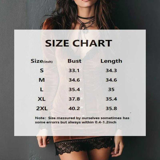 Women's Sexy V-Neck Bodycon Short Dress With Lace Trim And Button Details Long Sleeve Spring Summer Mini Dress Meifu Market