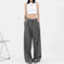 stretchable wide-leg trousers | high-waisted casual pants | breathable fabric womens trousers | energy saving