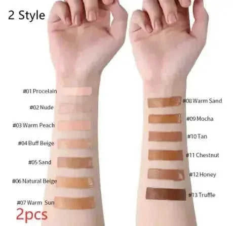 oil-free liquid foundation | long-lasting matte foundation | full coverage concealer | ultrasonic cleaning