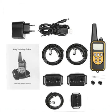 Dog Training Collar - 800m Remote Control Anti-Bark Rechargeable