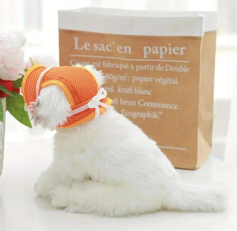 adjustable pet sun hat | uv protection for dogs | sun hat for cats | ultrasonic cleaning