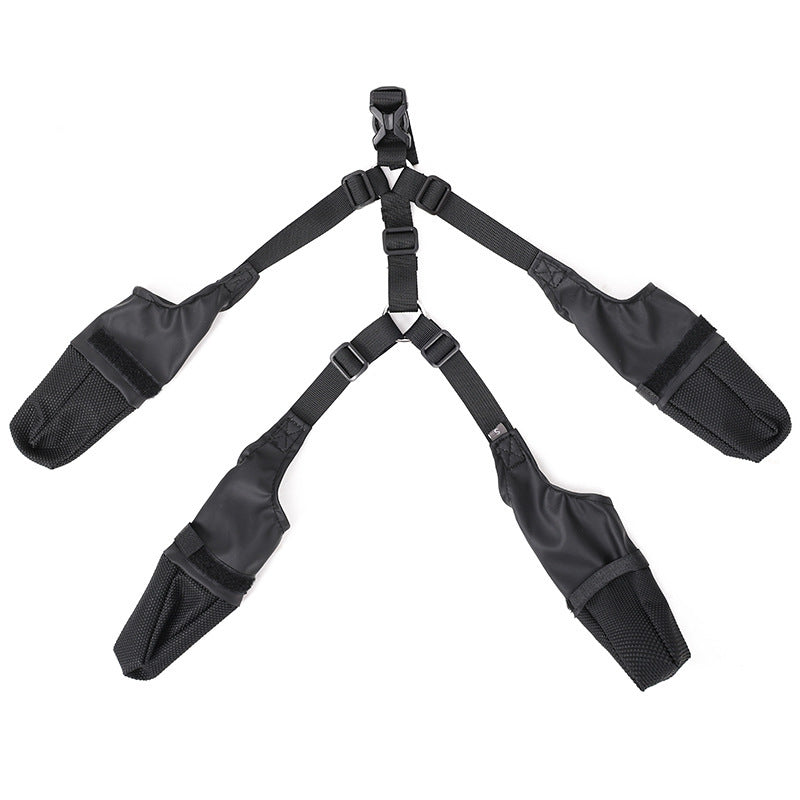 Waterproof Dog Shoes Adjustable Dog Boots Pet Breathbale Shoes For Outdoor Walking Soft French Dog Shoes Pets Paws Protector Pet Products Meifu Market