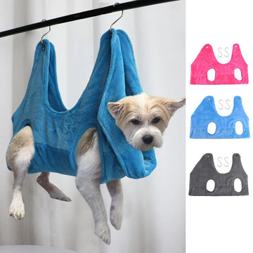 Pet Dog Cat Grooming Hammock Harness Dog Hammock Restraint Bag Helper Breathable Dogs Grooming Trimming Hammock Helper Cats Meifu Market