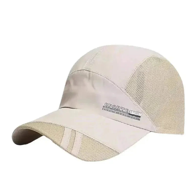 quick-dry sun hat | breathable mesh baseball cap | uv protection outdoor hat | ultrasonic cleaning