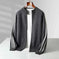 pure wool cardigan | half turtleneck sweater | four flat air layer | ultrasonic cleaning