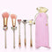 professional-grade makeup brushes | synthetic bristle brushes | cruelty-free makeup brush set | ultrasonic cleaning