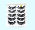 soft cotton stalk lashes | 3d mink effect eyelashes | five pairs multipack | ultrasonic cleaning