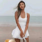 moisture-wicking fabric | built-in shorts tennis dress | seamless all-in-one suit | energy saving