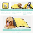 microfiber pet drying towel | quick-dry dog bath towel | large absorbent pet towel | ultrasonic cleaning