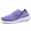 Stretch Mesh Breathable Flats Shoes Soft Sole Fly Knit Slip On Shoes Meifu Market