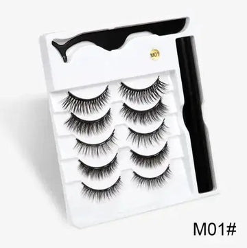 magnetic false eyelashes | reusable eyelash extensions | easy-to-apply lashes | energy saving