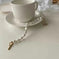 natural stone pendant bracelet | genuine pearl jewelry for women | adjustable bracelet length | energy saving