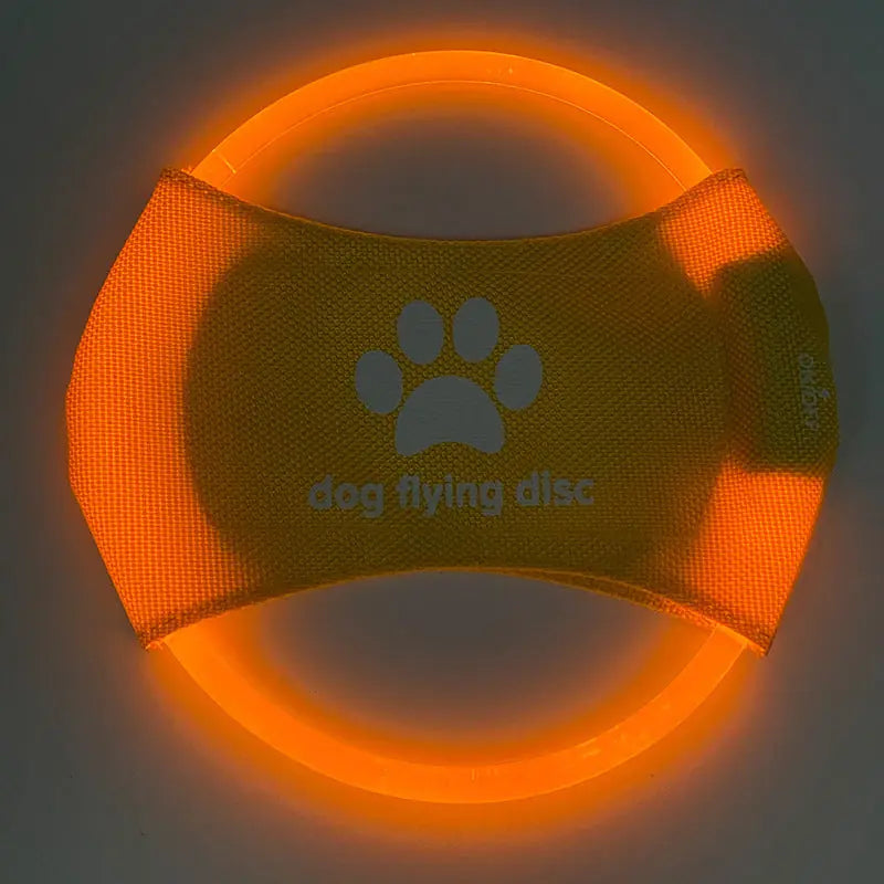 Dog Flying Discs Light Glowing LED LuminousTrainning Interactive Toys Game Flying Discs Dog Toy Pet Dog Accessories Pet Products Meifu Market