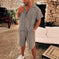 quick-dry polyester fabric | moisture-wicking sports suit | lightweight athletic wear set | ultrasonic cleaning