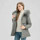 faux fur collar coat | waterproof winter coat | longline puffer jacket | ultrasonic cleaning