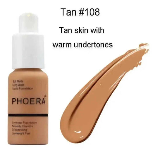 oil-free matte foundation | long-lasting concealer cream | natural finish makeup | energy saving