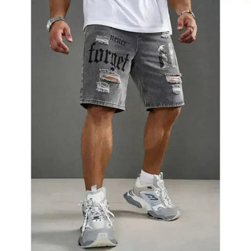 Men's Letter Printed Do The Old Cowboy Shorts Meifu Market