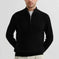 American Old Money Style Stand Collar Twisted Men's Casual Zipper Sweater - view 6 (material: wool, fleece | pattern:...