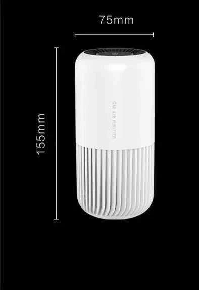 usb car air purifier | compact desktop air purifier | hepa filter car purifier | ultrasonic cleaning