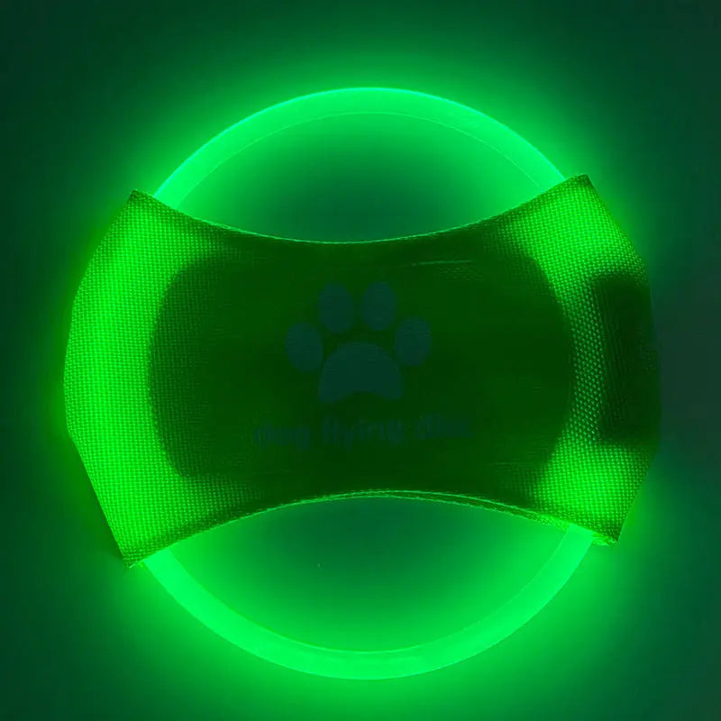 Dog Flying Discs Light Glowing LED LuminousTrainning Interactive Toys Game Flying Discs Dog Toy Pet Dog Accessories Pet Products Meifu Market