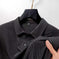 Ice Silk Polo – Men's Moisture-Wicking Side-Slit Sport Shirt