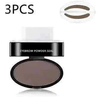 Eyebrow Powder Stamp Tint Stencil Kit Cosmetics Professional Makeup Waterproof Eye Brow Stamp Lift Eyebrow Enhancers Stenc...