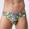 Men's Nylon Camouflage Print Briefs Mid-Rise Triangle Underwear Meifu Market