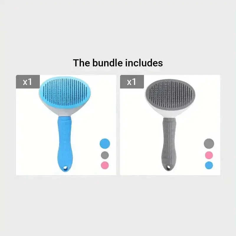 floating hair removal brush | pet hair removal tool | stainless steel bristles | energy saving