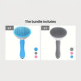 floating hair removal brush | pet hair removal tool | stainless steel bristles | energy saving