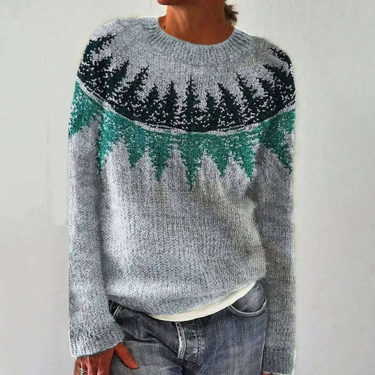 Women's Fashionable Pullover Sweater Top Meifu Market