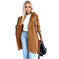 Women's Zip-Up Hoodie Brushed Fleece Jacket Long Sleeve Meifu Market