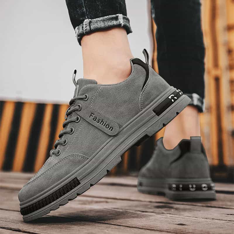 Men's Sports Shoes Casual Sneakers Outdoor Platform Fashion Luxury Lace-up Loafers Breathable Hiking Flat Shoes