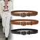 womens thin leather belt | adjustable jeans strap belt | genuine cowhide belt black | ultrasonic cleaning