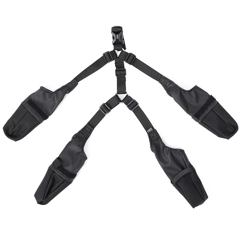 Waterproof Dog Shoes Adjustable Dog Boots Pet Breathbale Shoes For Outdoor Walking Soft French Dog Shoes Pets Paws Protector Pet Products Meifu Market